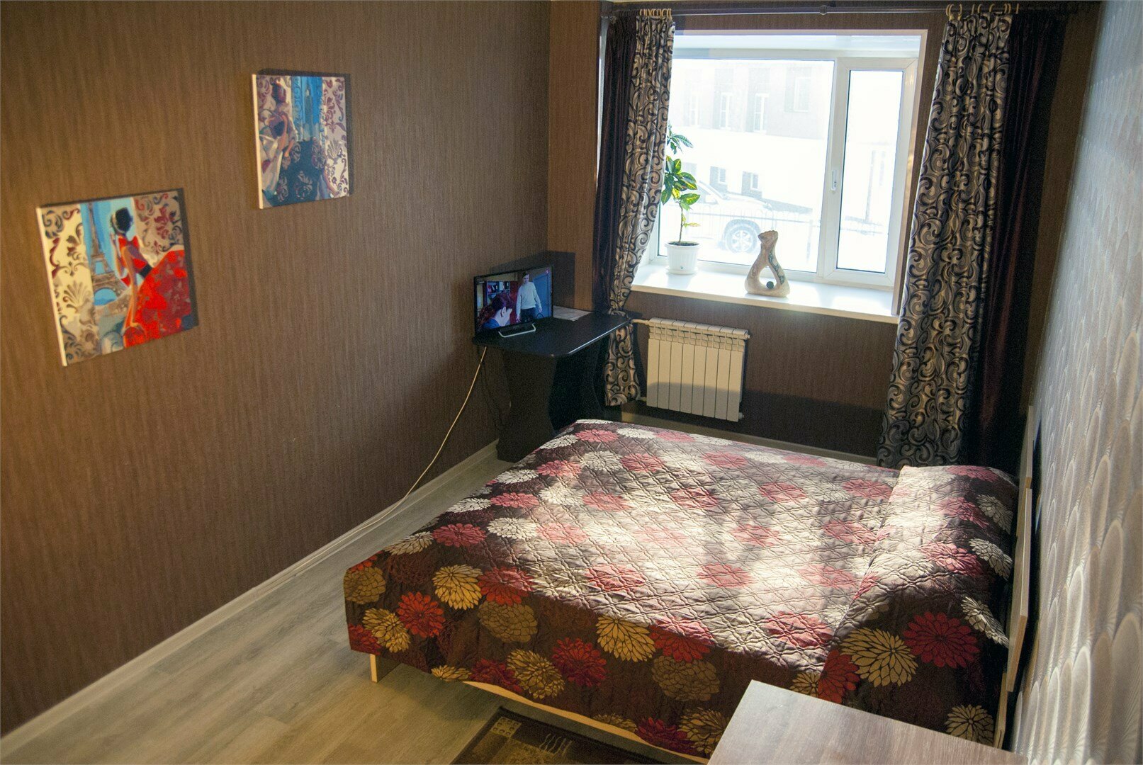 Двухместный номер с 1 кроватью и общей ванной комнатой