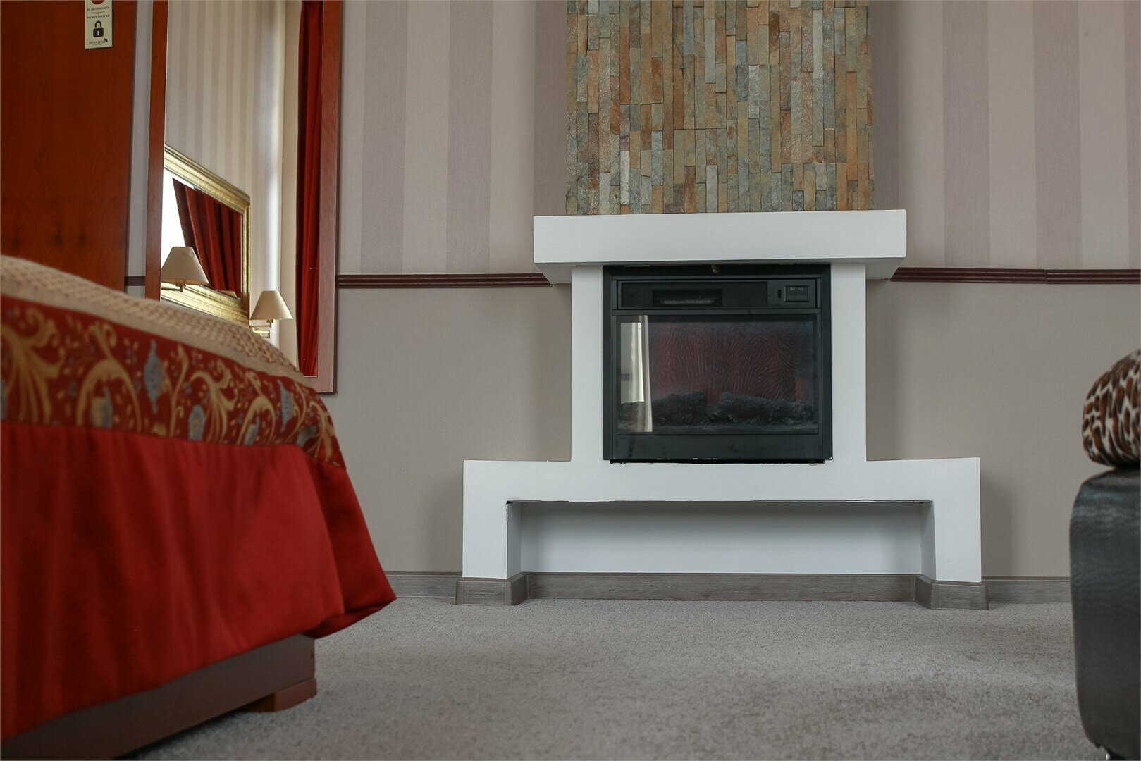 Люкс с кроватью размера «king-size» и балконом