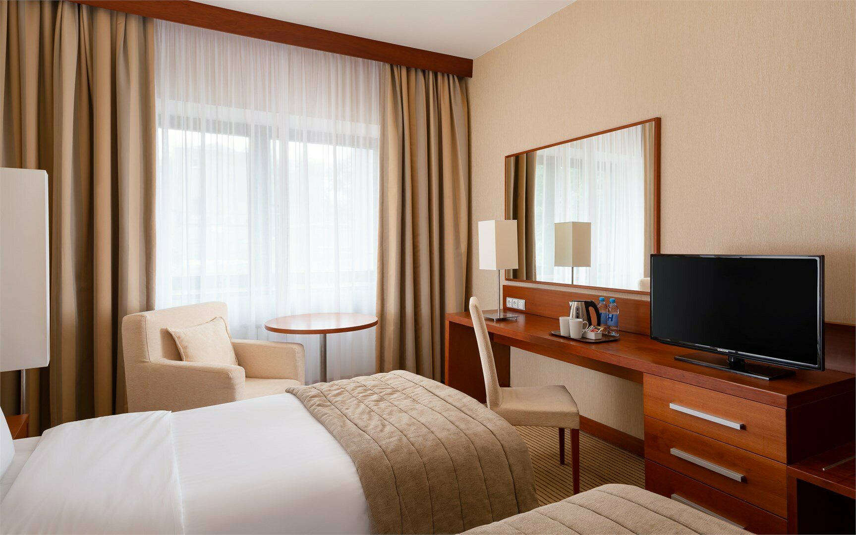 Стандартный номер с двумя раздельными кроватями