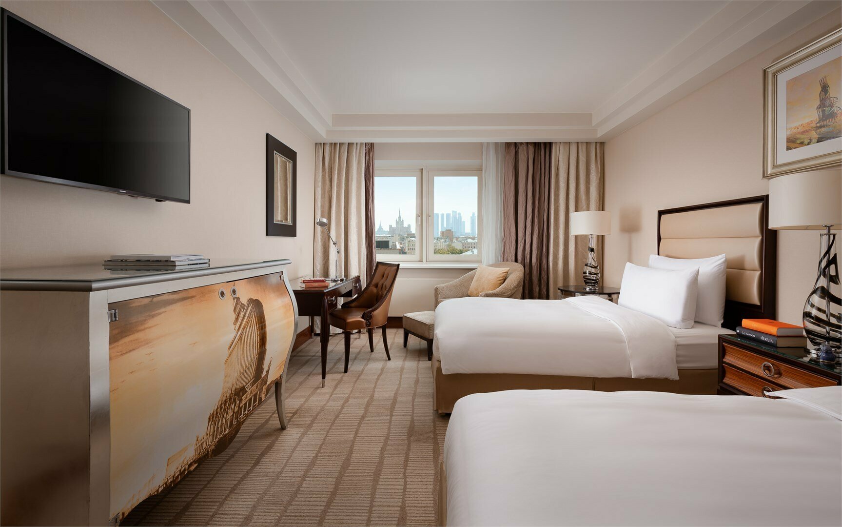 Делюкс с двумя  раздельными кроватями