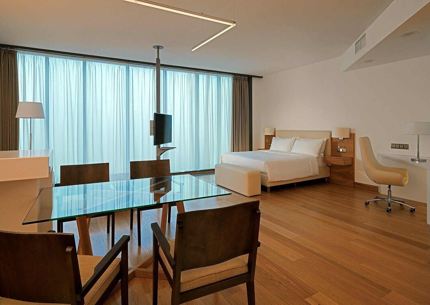 Апартаменты-студия c террасой