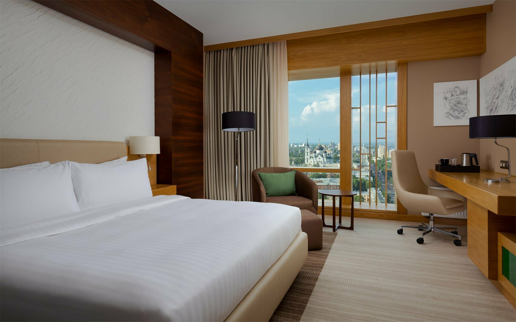 Представительский Делюкс с 1 двуспальной кроватью