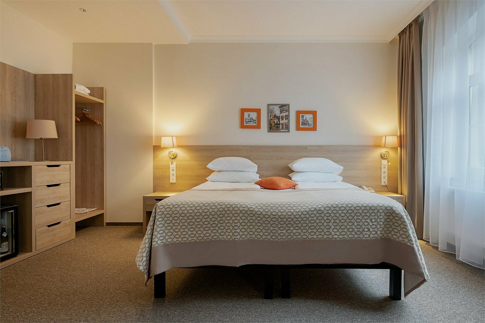 Двухместный номер с 1 кроватью