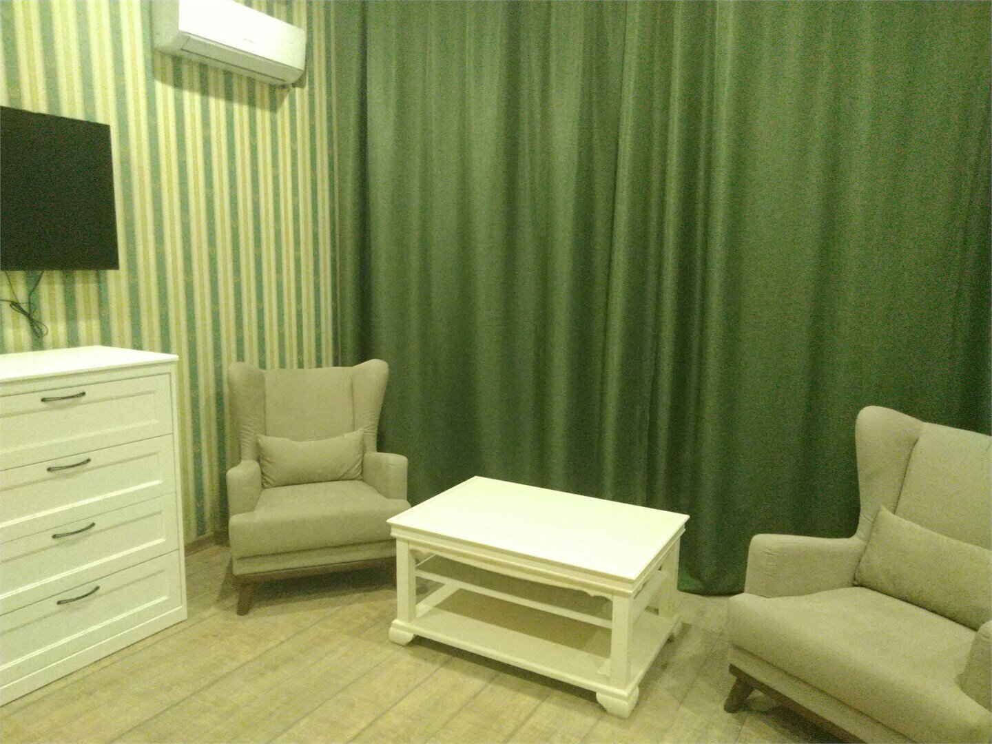 Студия с одной кроватью