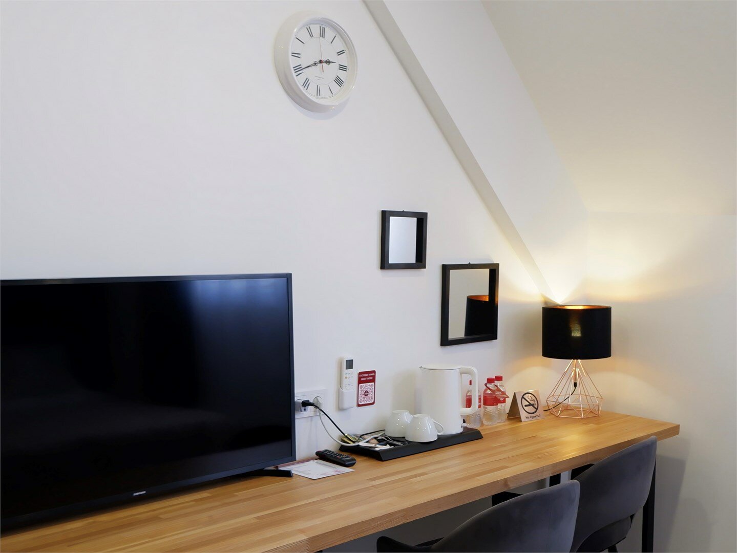 Семейный номер с двумя двуспальными кроватями