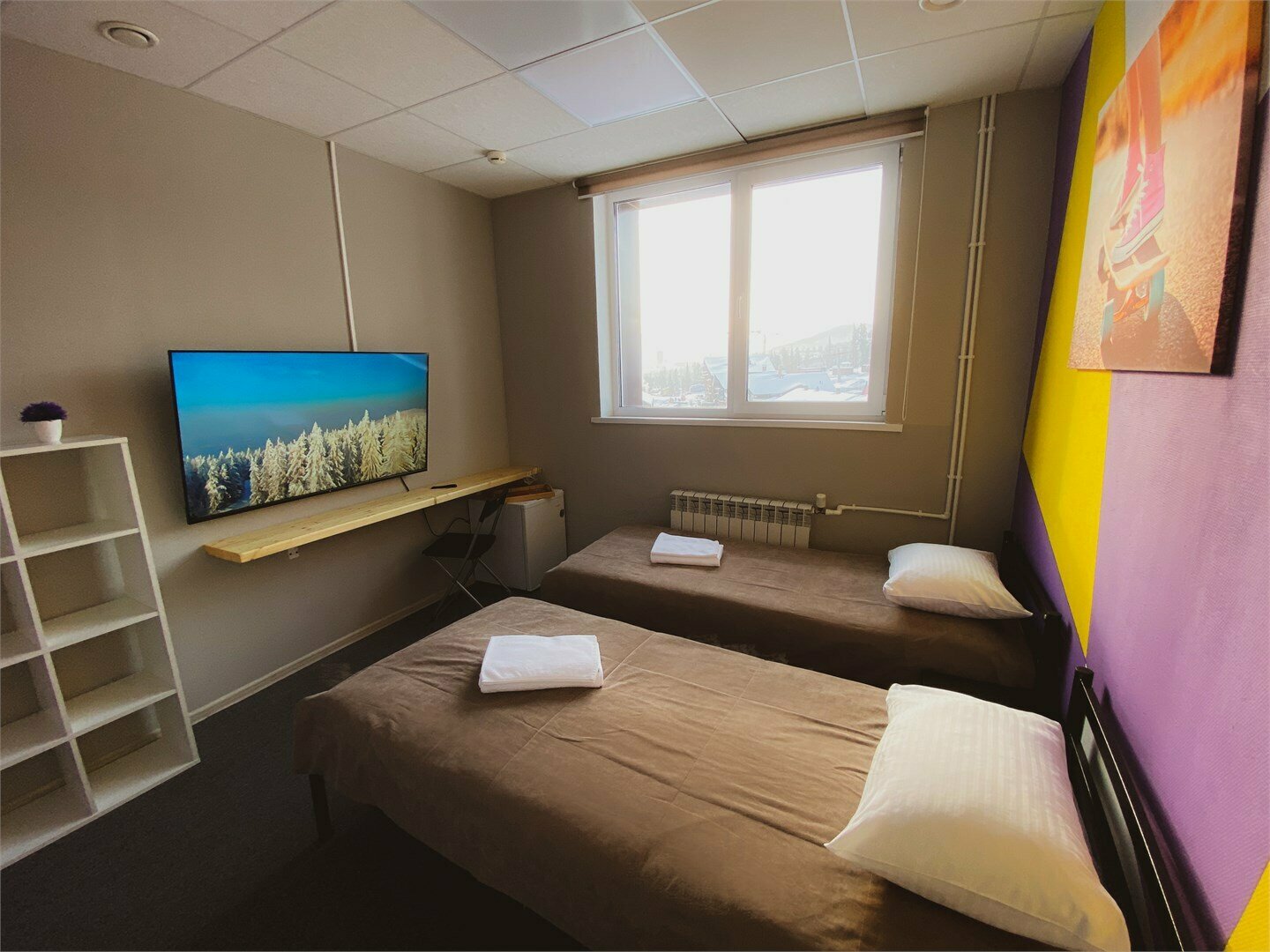 Бюджетный двухместный номер с 2 отдельными кроватями