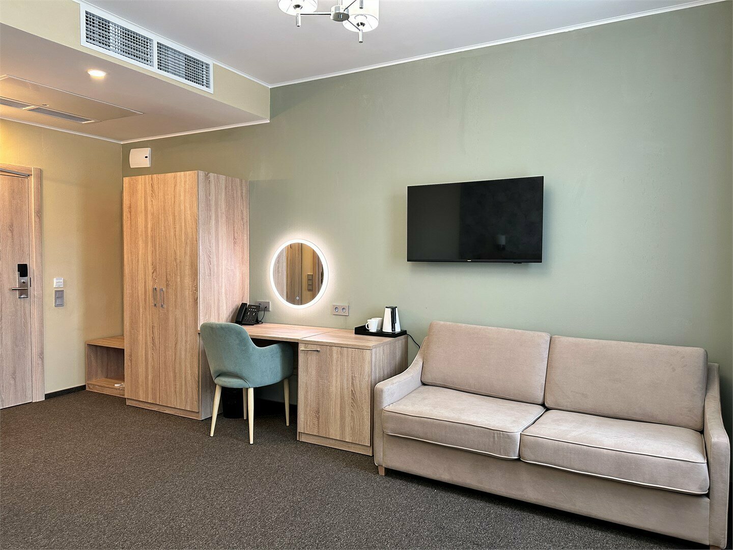 Студия с балконом (Проживание с домашними животными)