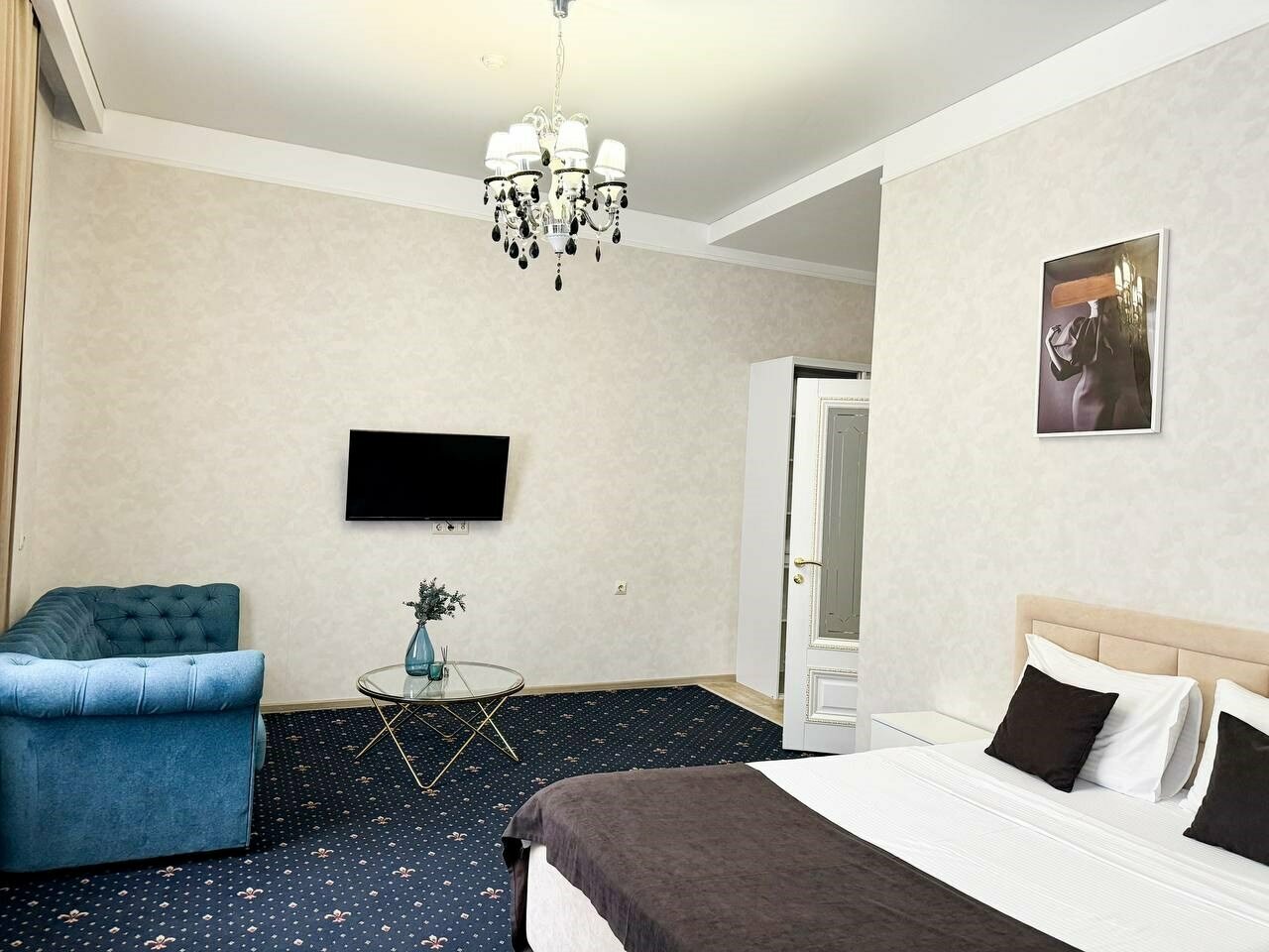 Четырехместный номер с душем