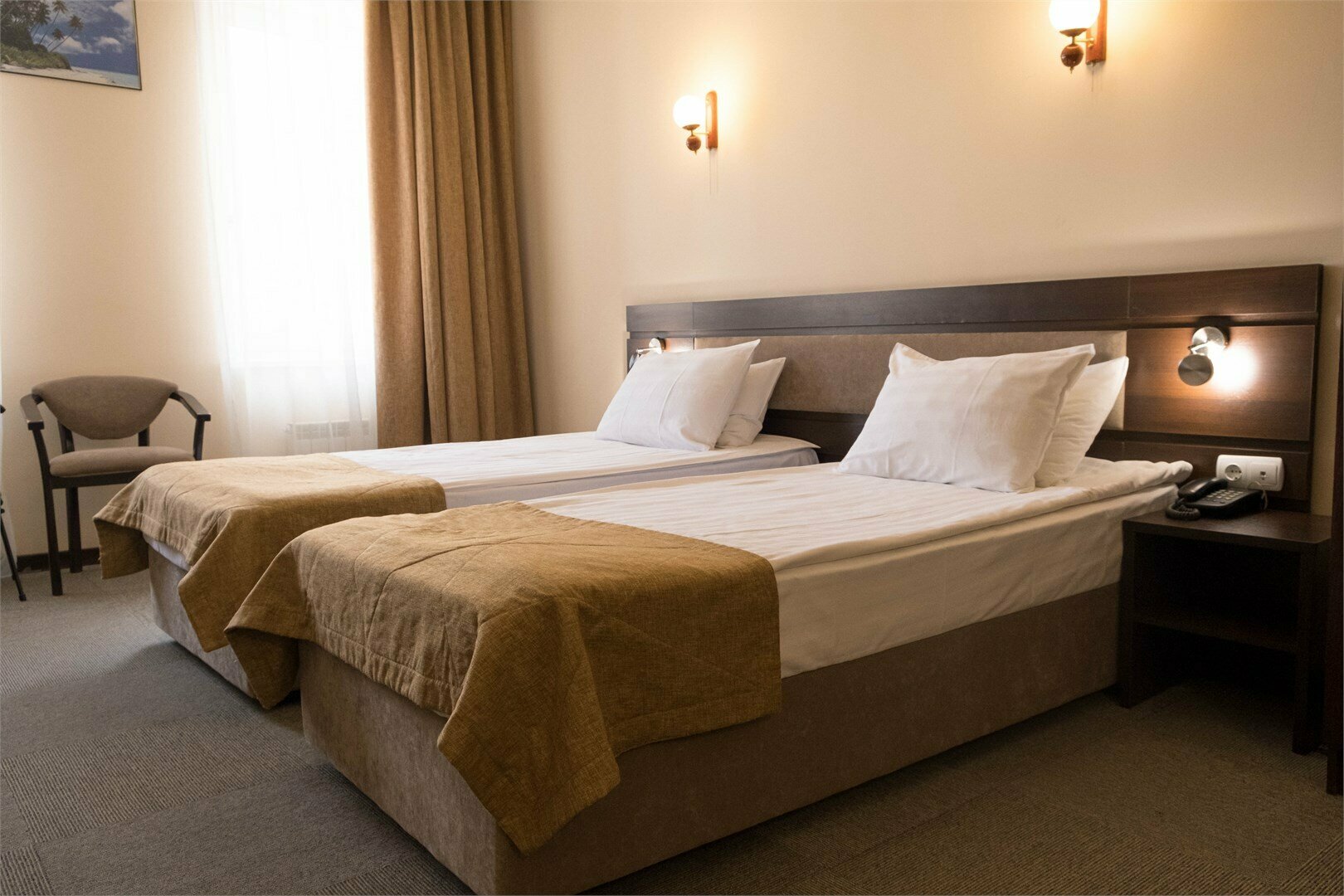 Двухместный номер с 1 кроватью или 2 отдельными кроватями