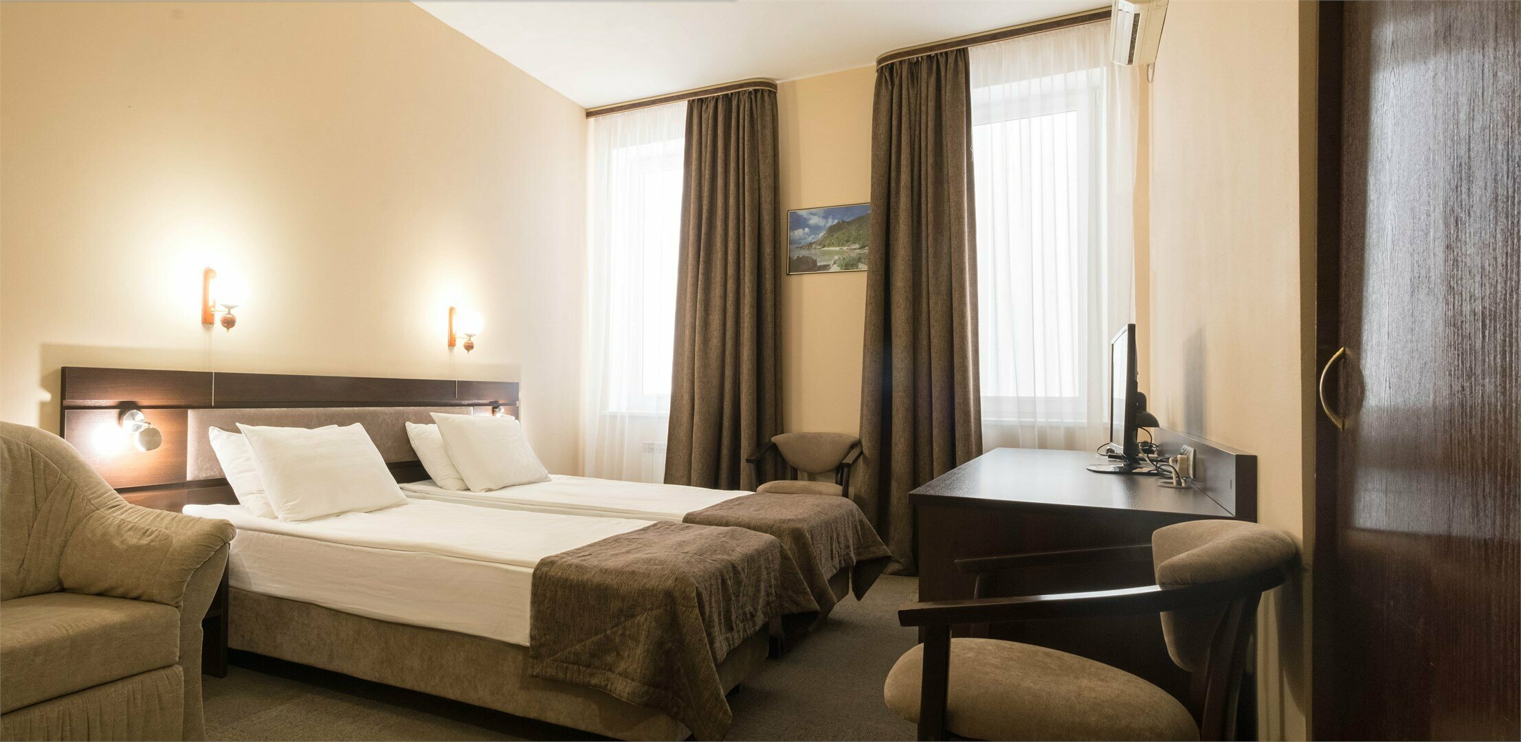 Двухместный номер с 1 кроватью или 2 отдельными кроватями