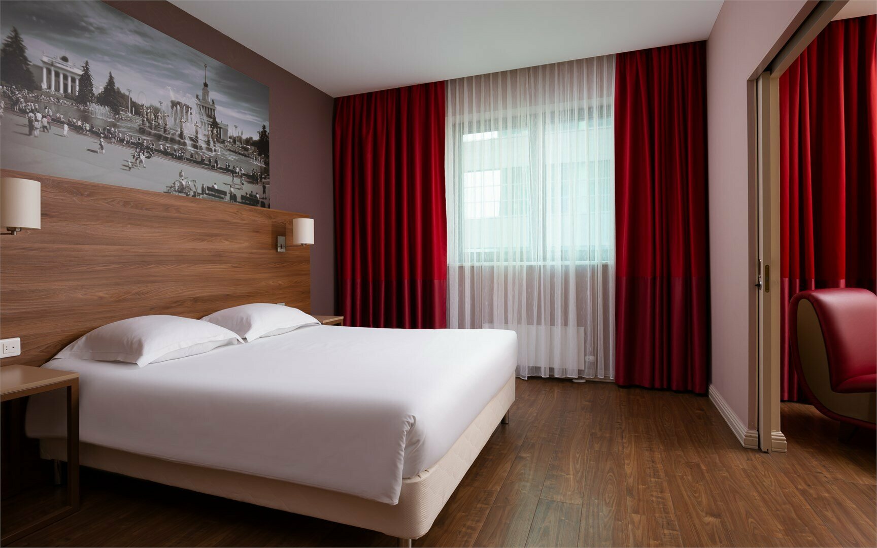 Апартаменты, 1 спальня – с двуспальной кроватью