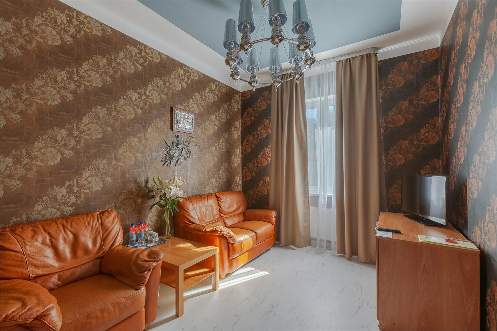 Двухкомнатный Стандарт с одной двуспальной кроватью