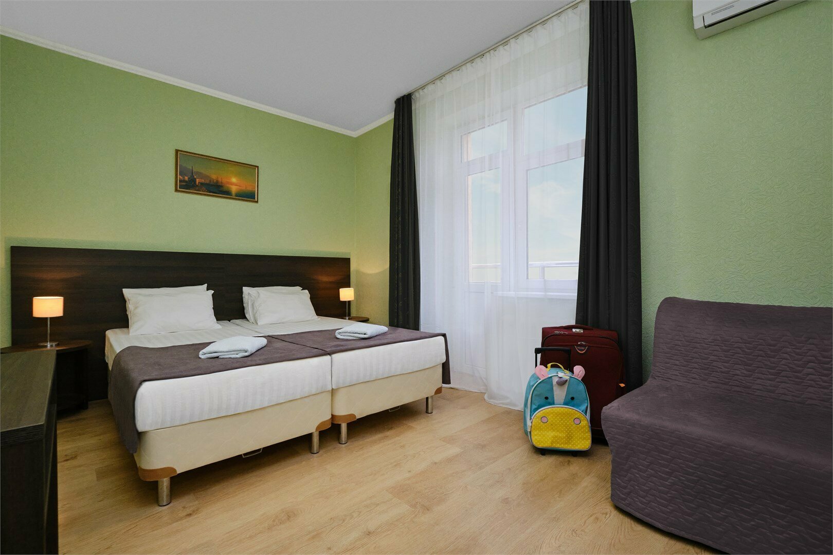 Двухместный номер УЛУЧШЕННЫЙ (1-комнатный)