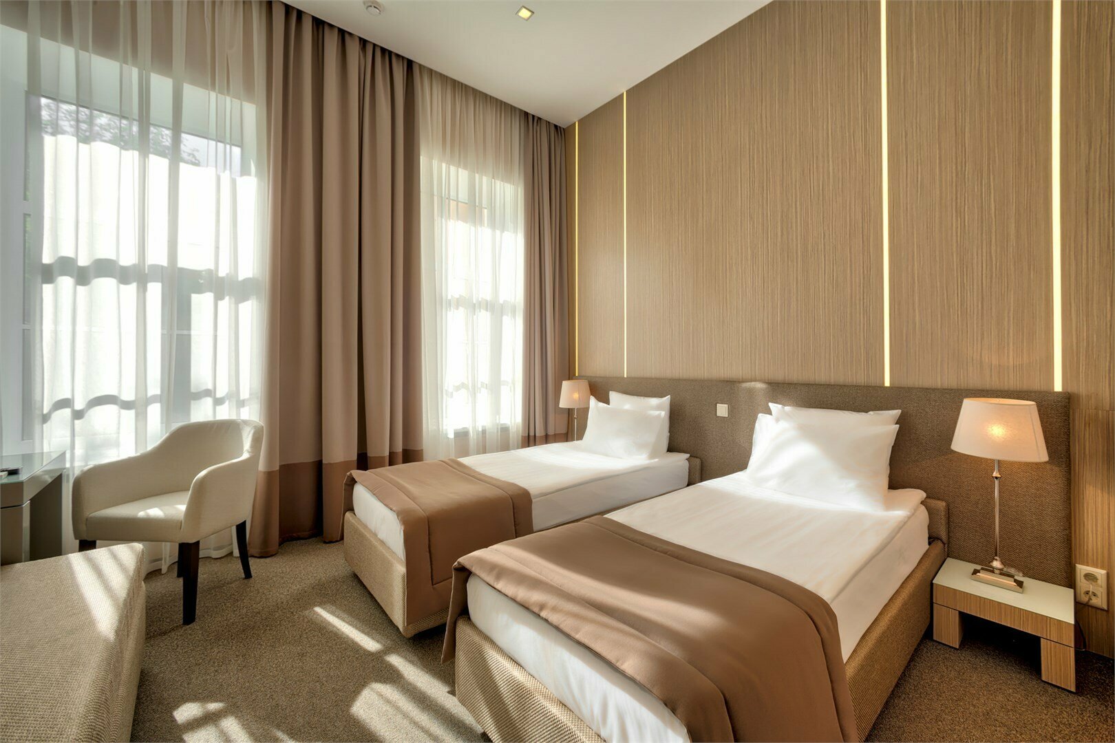 Стандартный номер с 2 отдельными кроватями