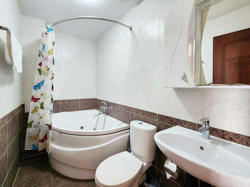 Двухместный номер с 1 кроватью и гидромассажной ванной