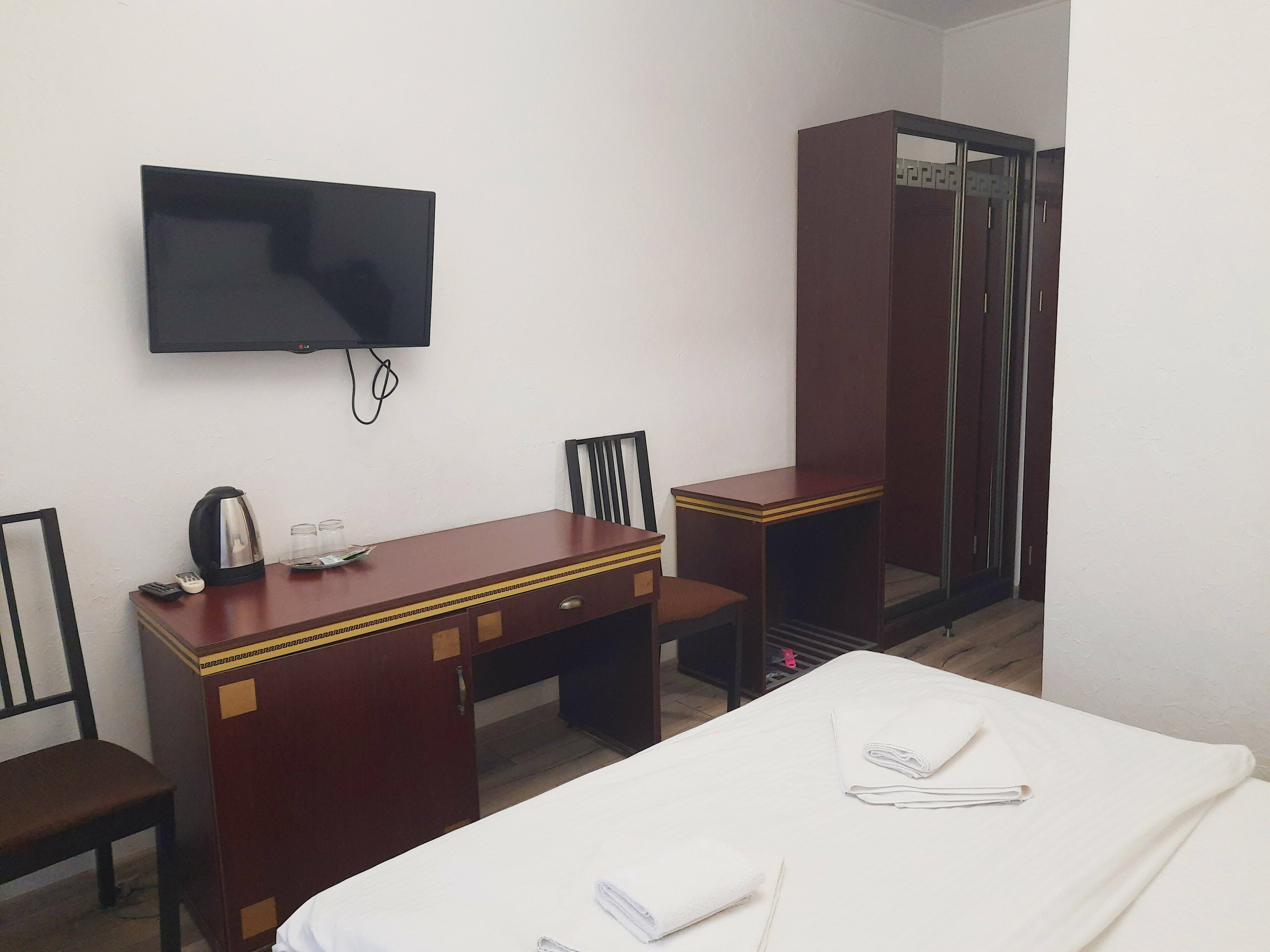 Двухместный номер с 1 кроватью и балконом