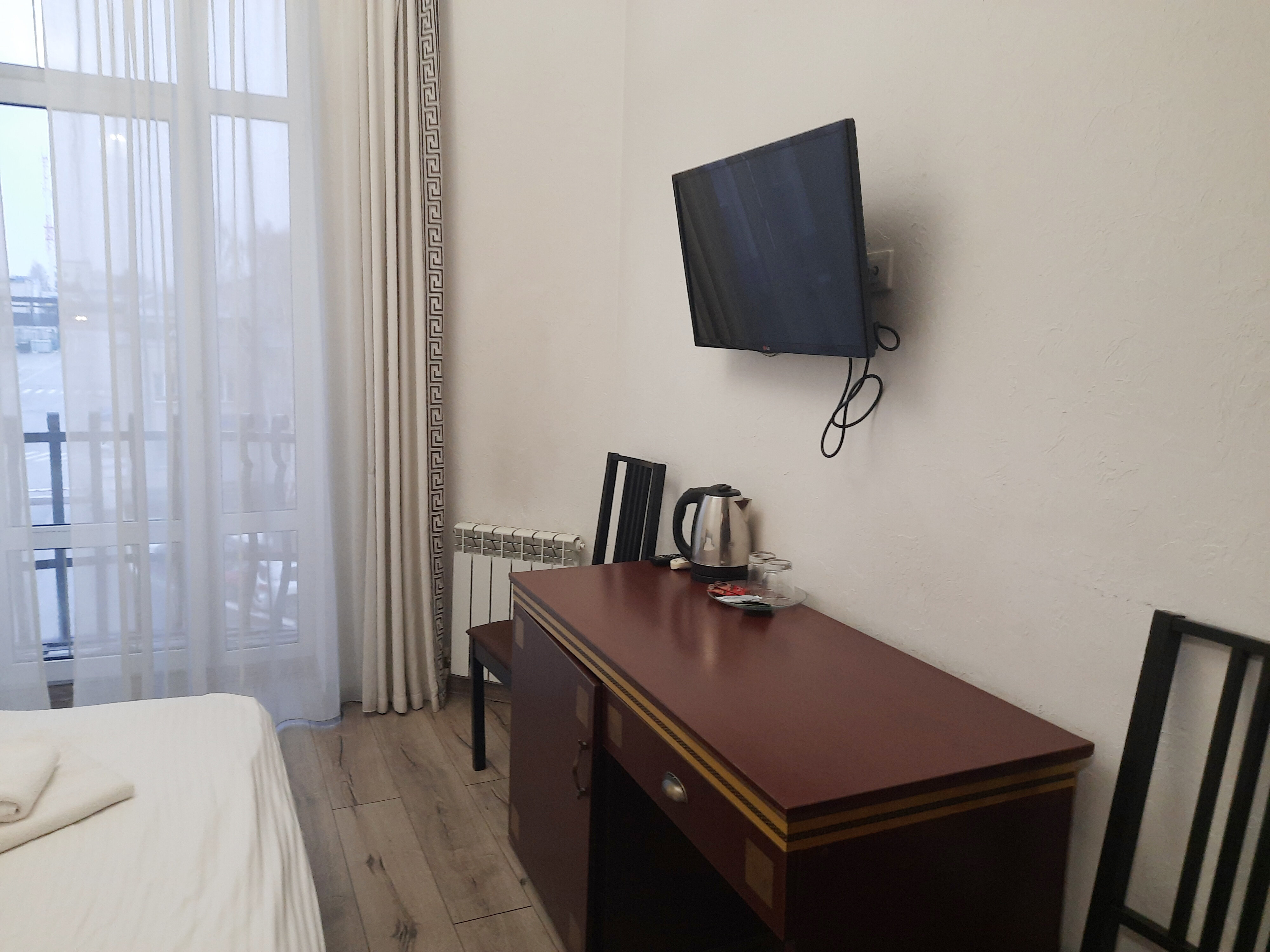 Двухместный номер с 1 кроватью и балконом