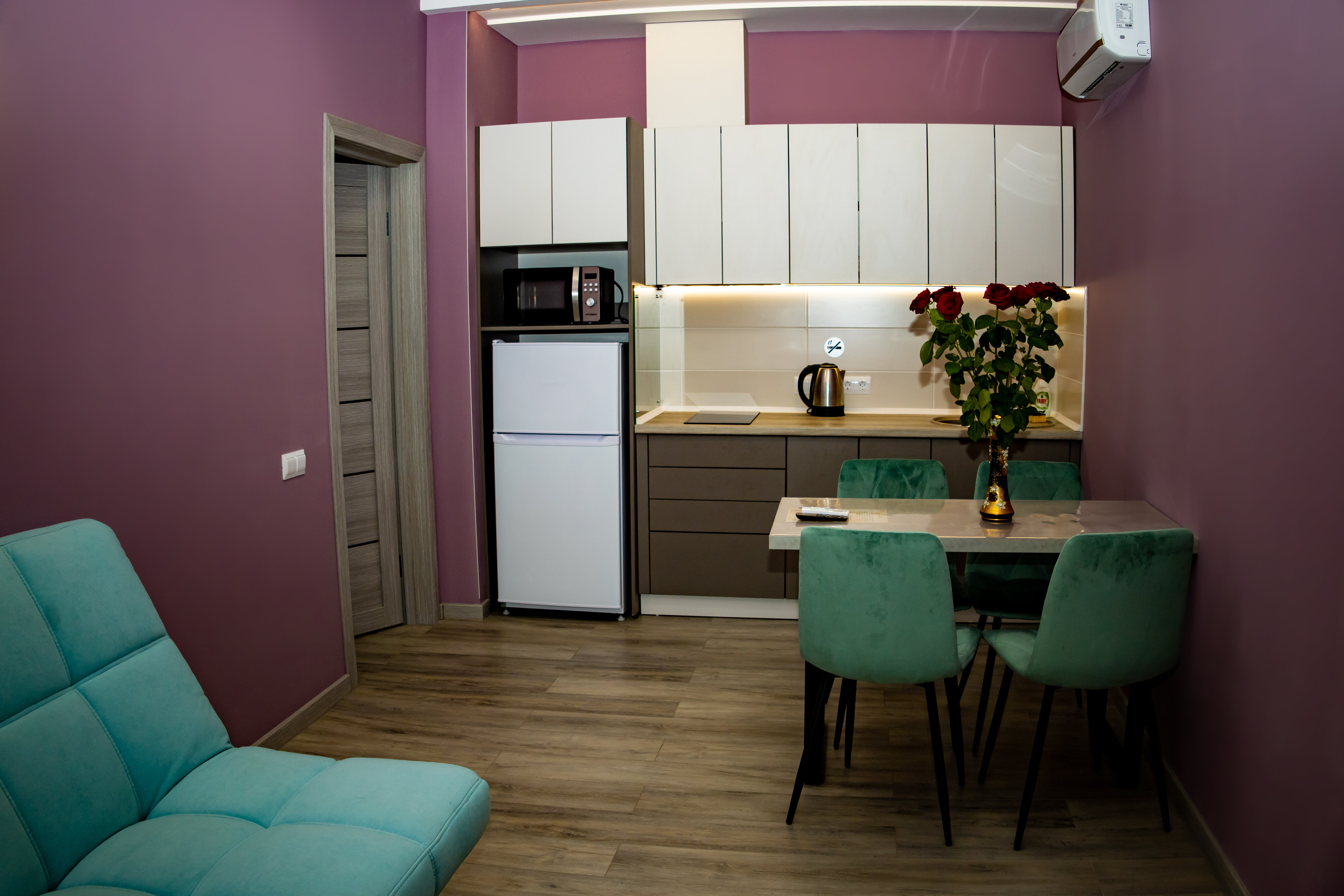 Апартаменты с 1 спальней