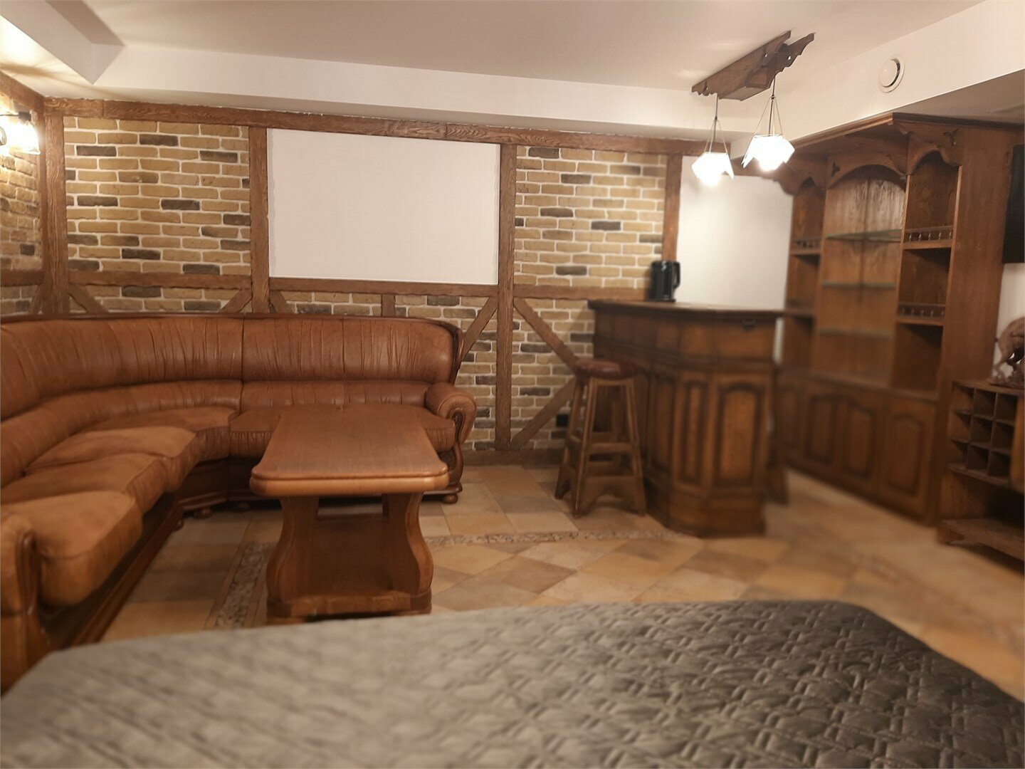 Номер с баней на дровах