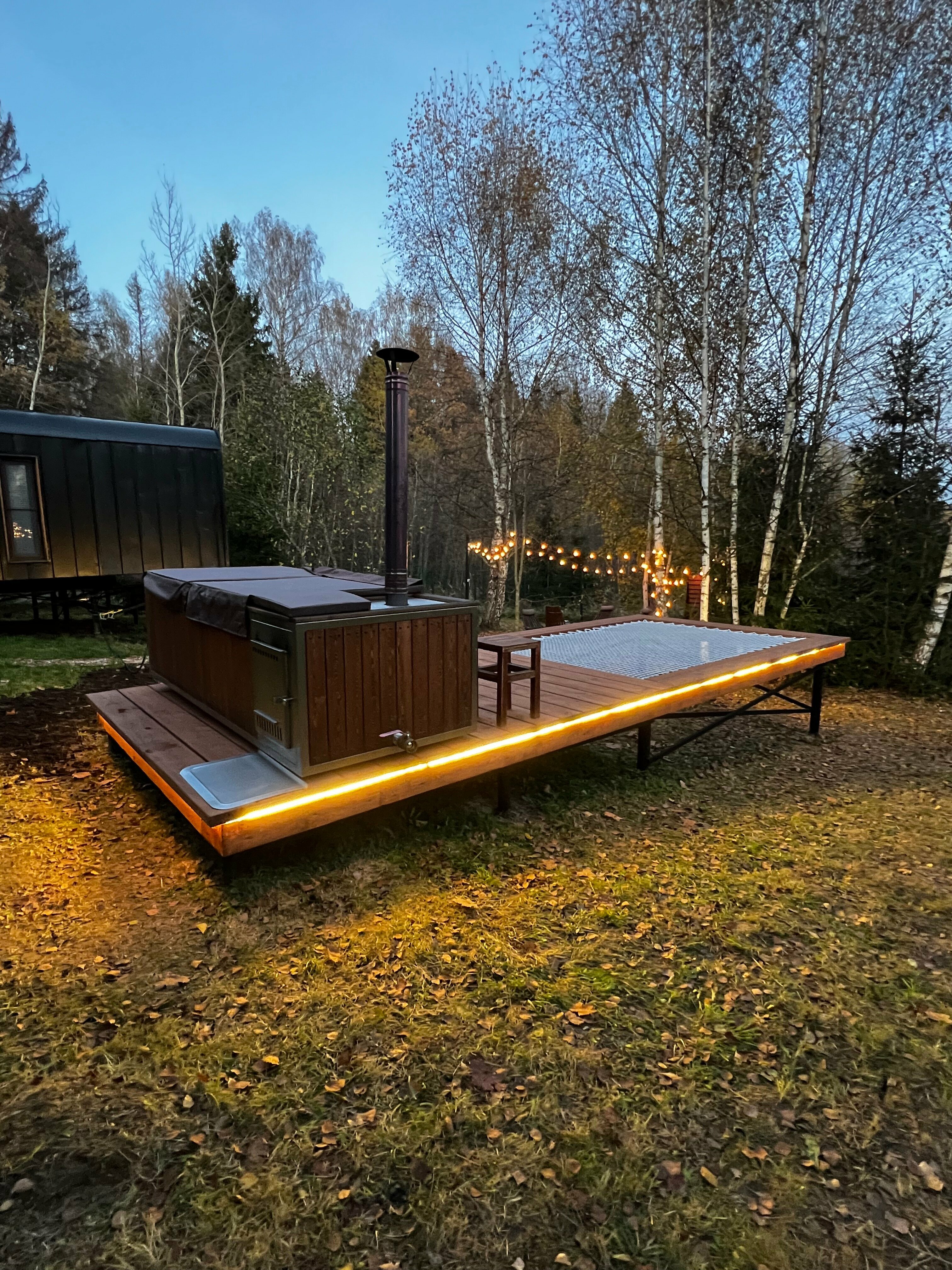 Коттедж с видом на лес