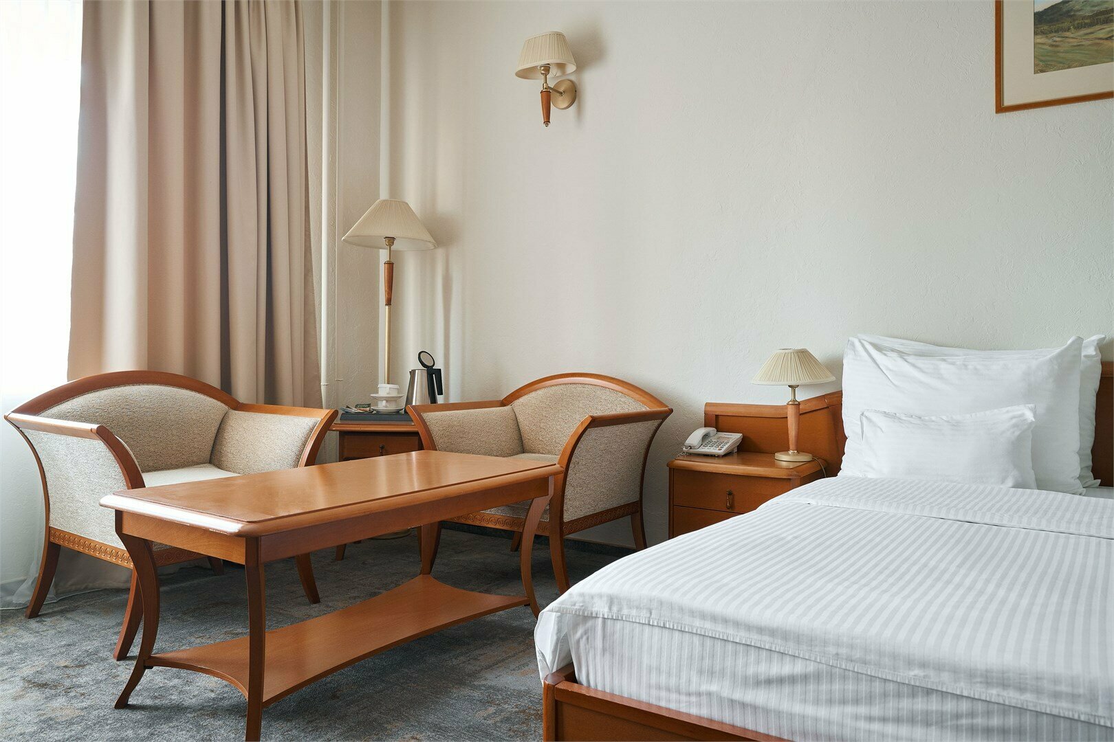 Делюкс с балконом и видом на парк