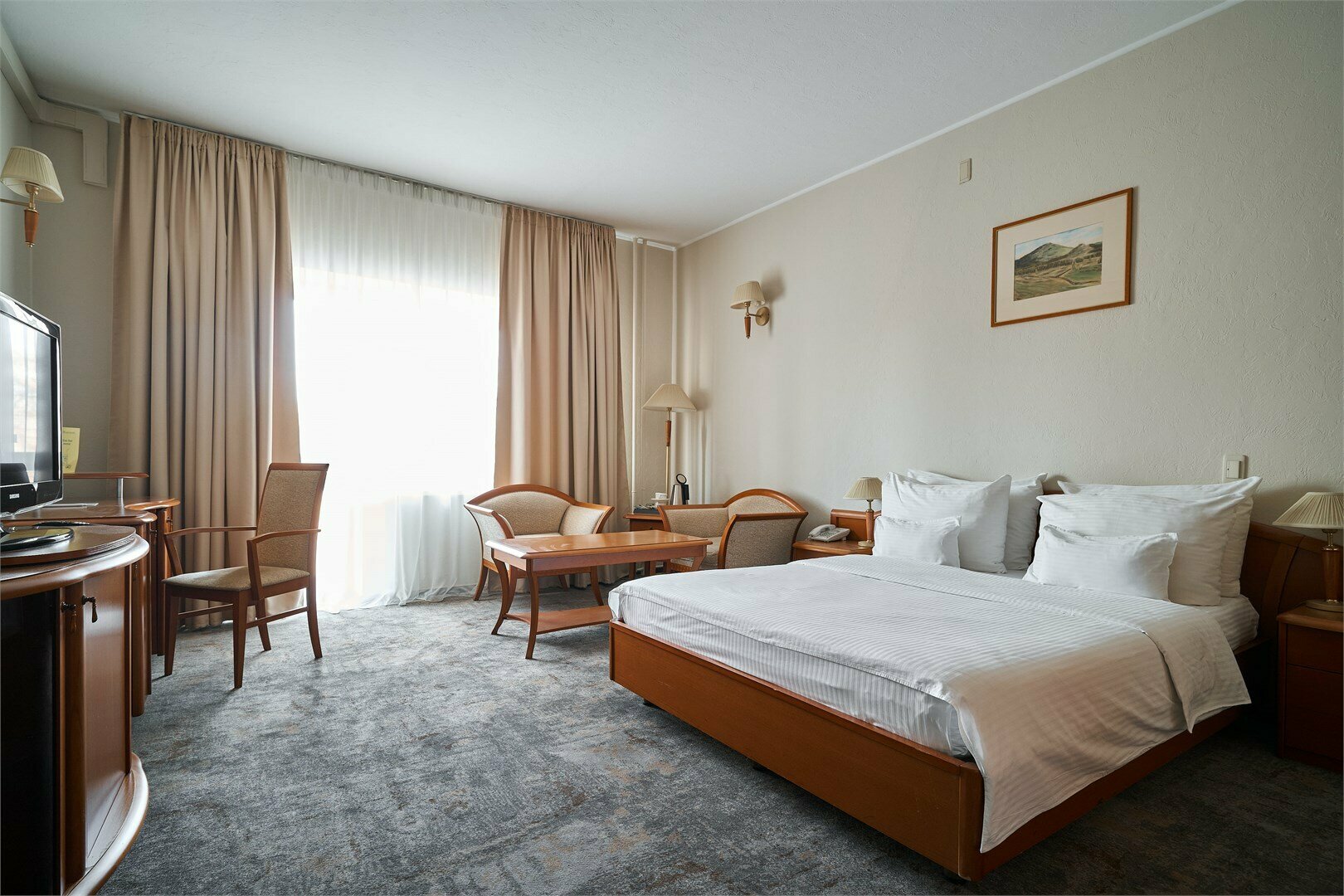 Делюкс с балконом и видом на парк