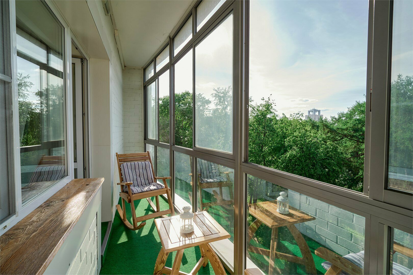 Делюкс с балконом и видом на парк