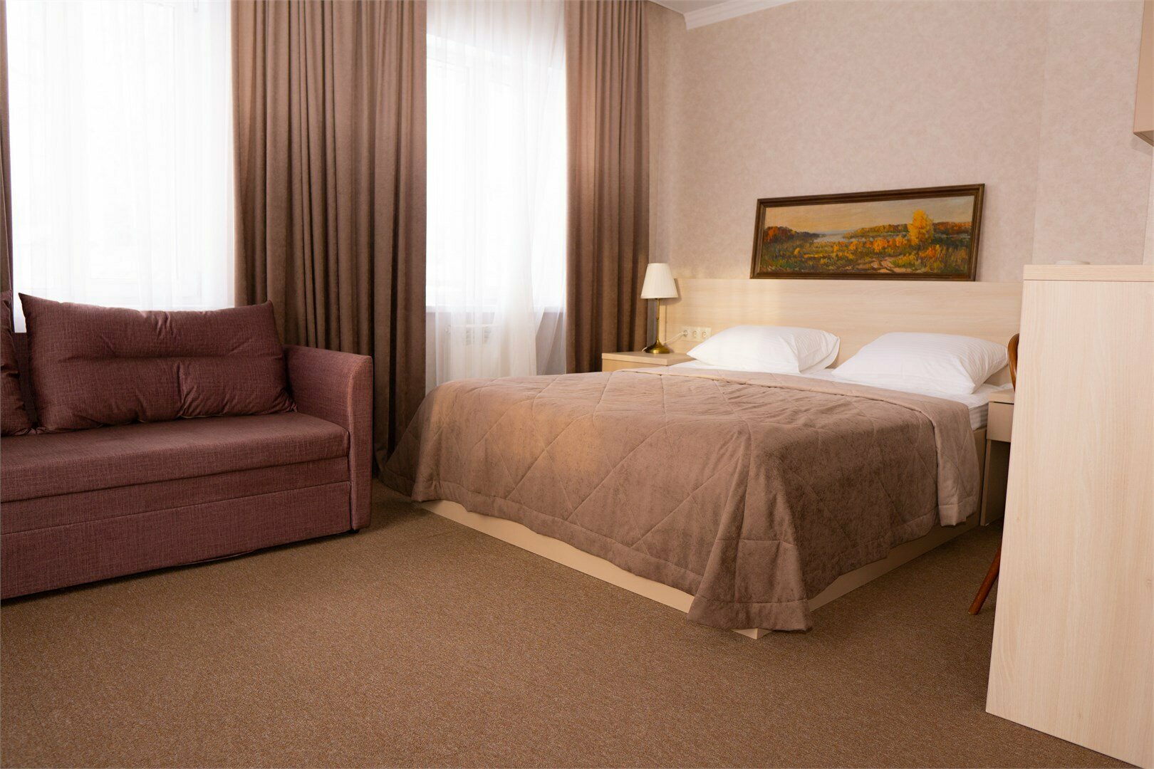 Двухместный номер-студия Делюкс с 1 кроватью