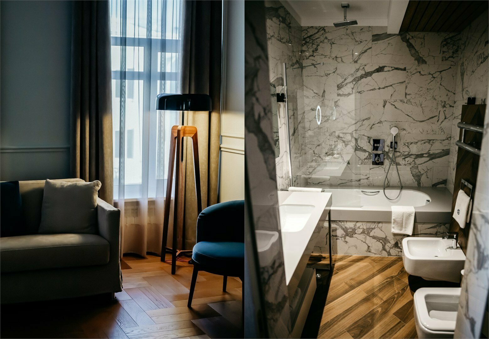 Джуниор с одной большой кроватью