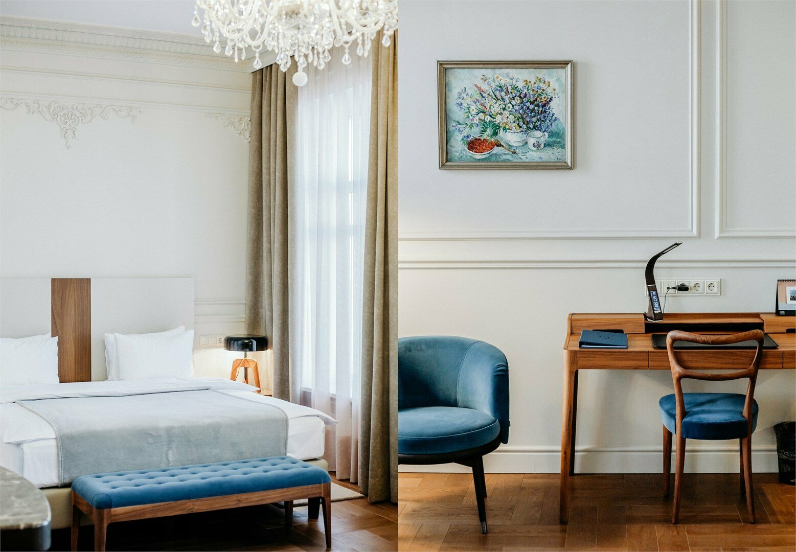 Джуниор с одной большой кроватью