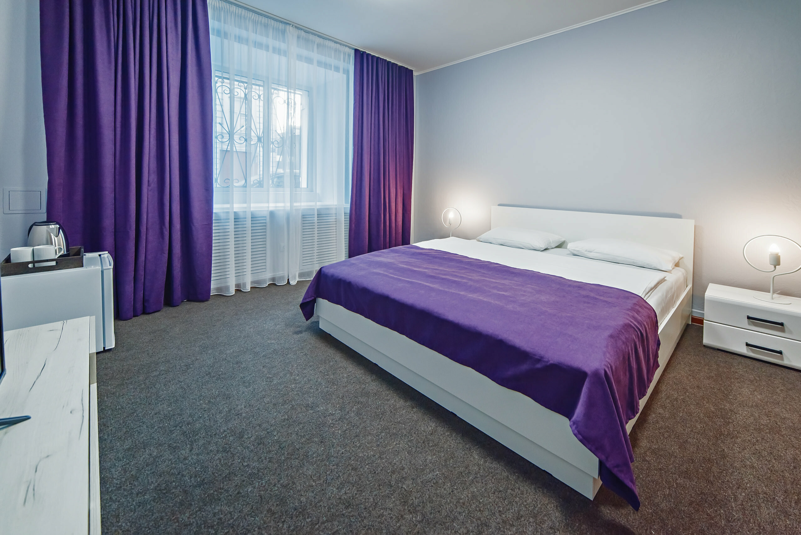 Двухместный номер с 1 кроватью и общей ванной комнатой