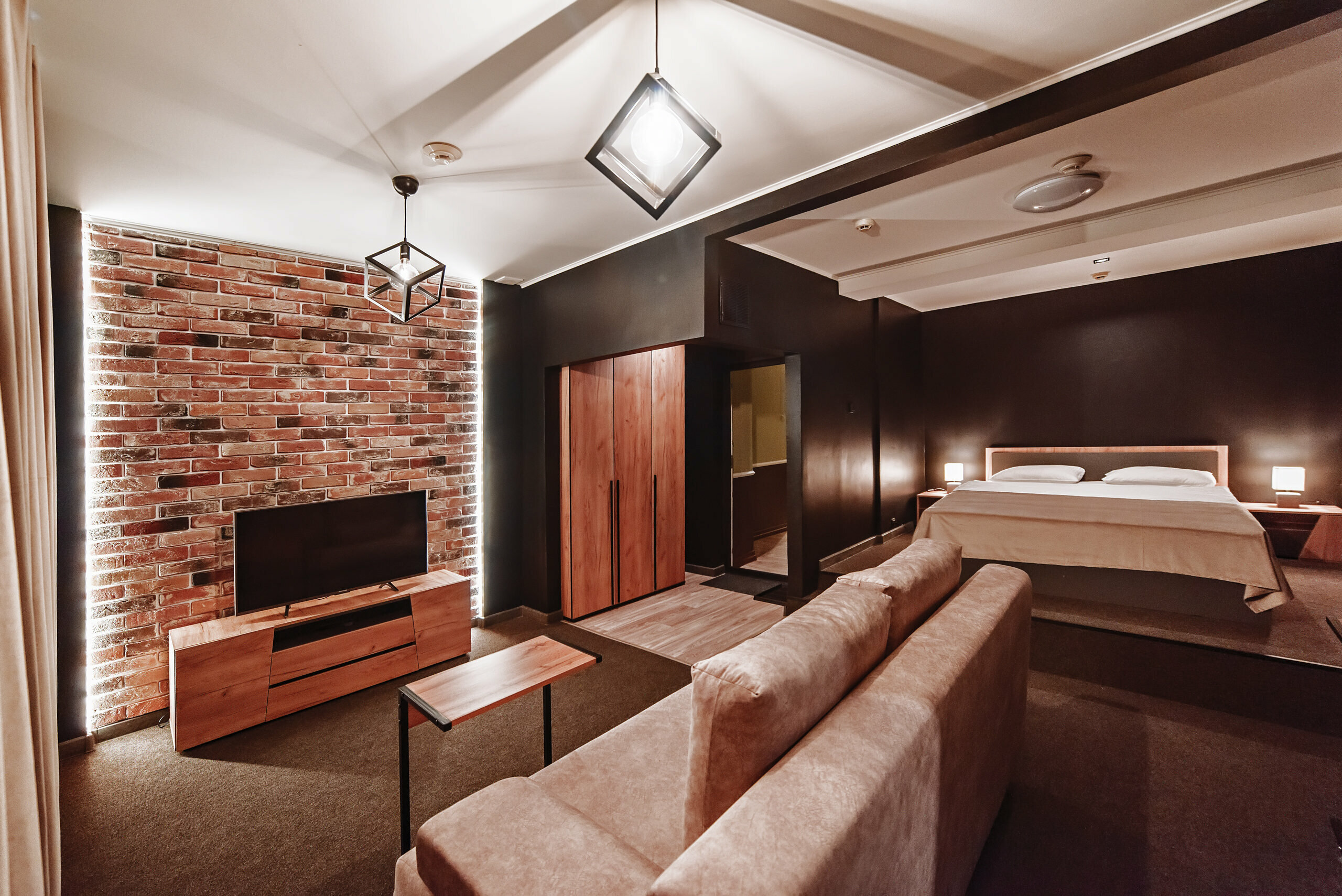 Двухместный номер с 1 кроватью и собственной ванной комнатой