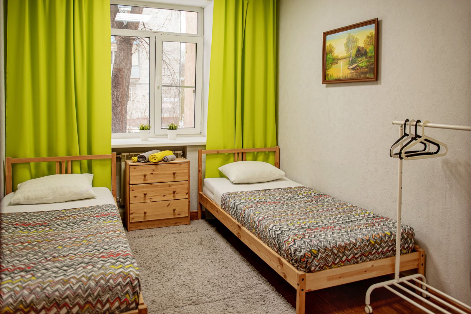 Бюджетный двухместный номер с 2 отдельными кроватями