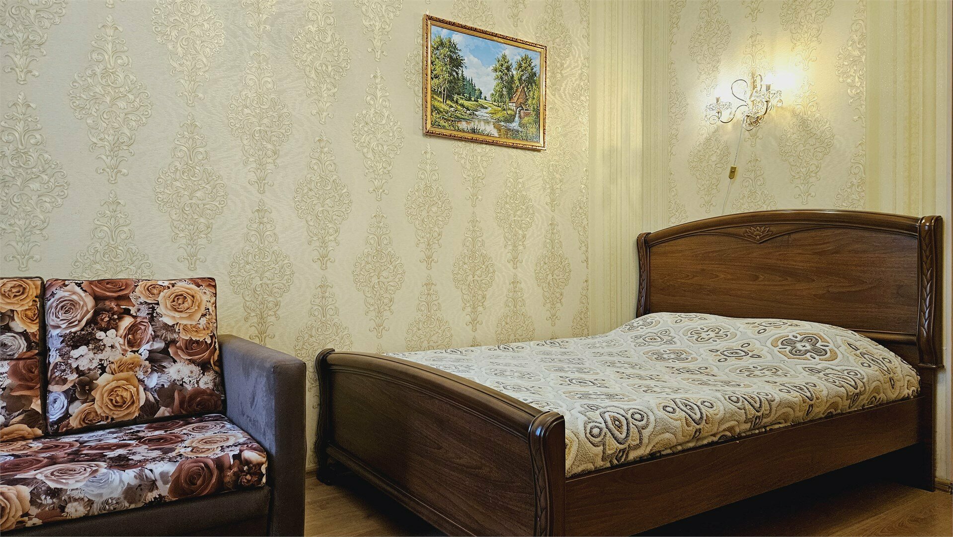 Двухкомнатный Семейный Блок