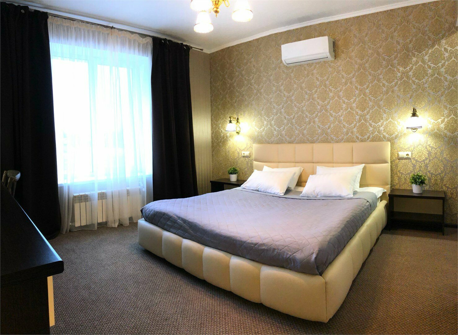 Большой двухместный номер с 1 кроватью