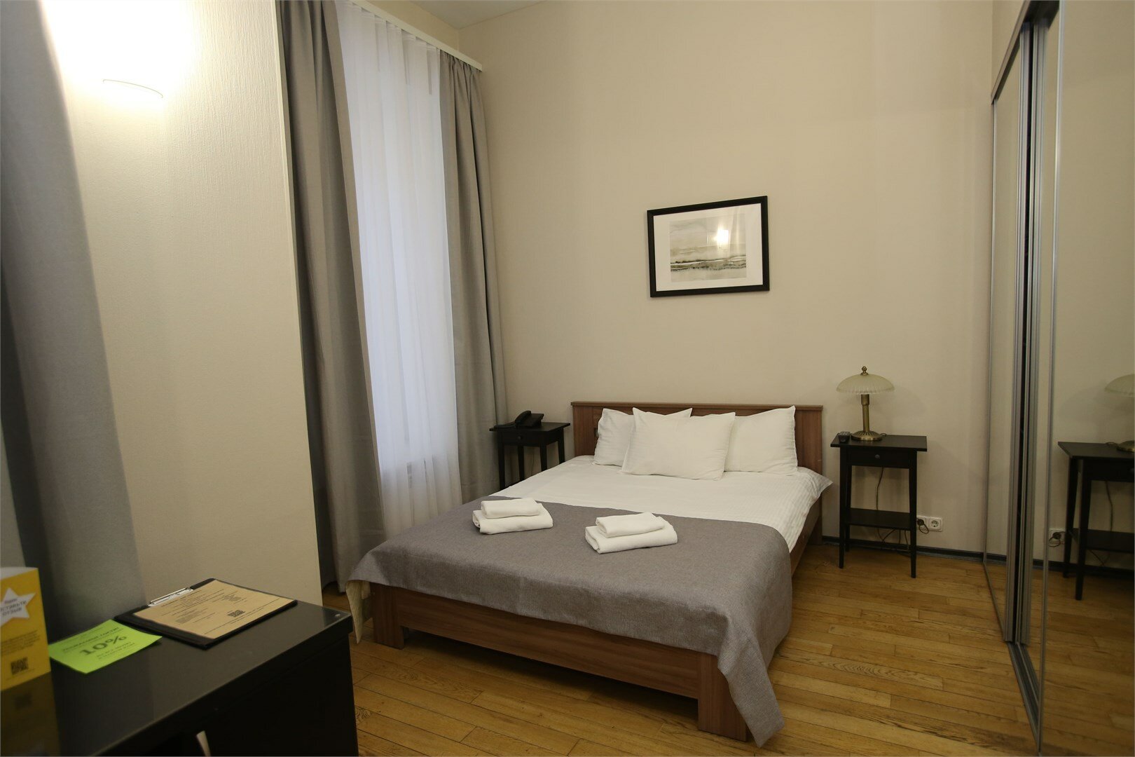 Меблированная комната формата «Расширенный» с 1 кроватью