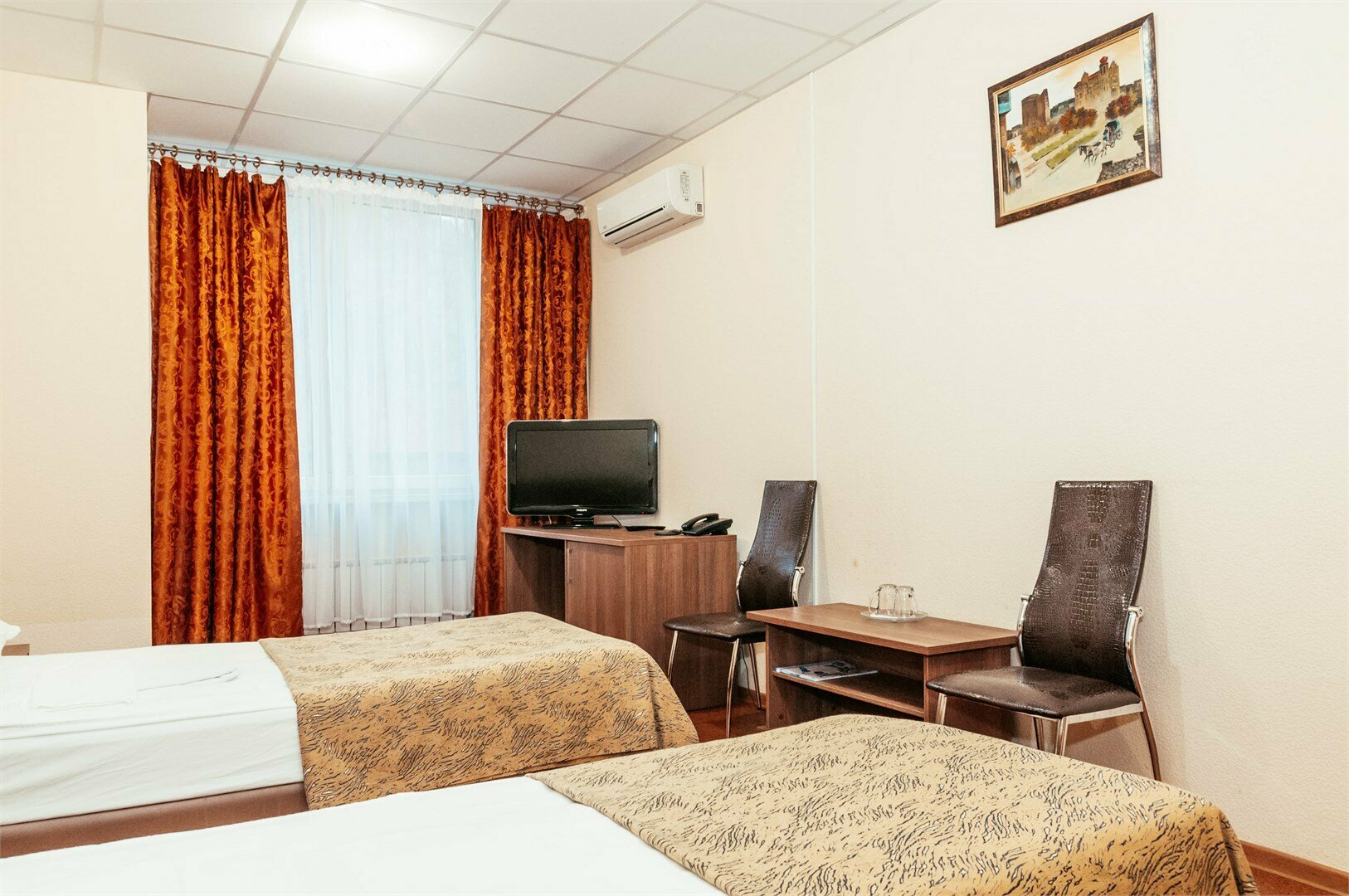 Комфорт с двумя односпальными кроватями