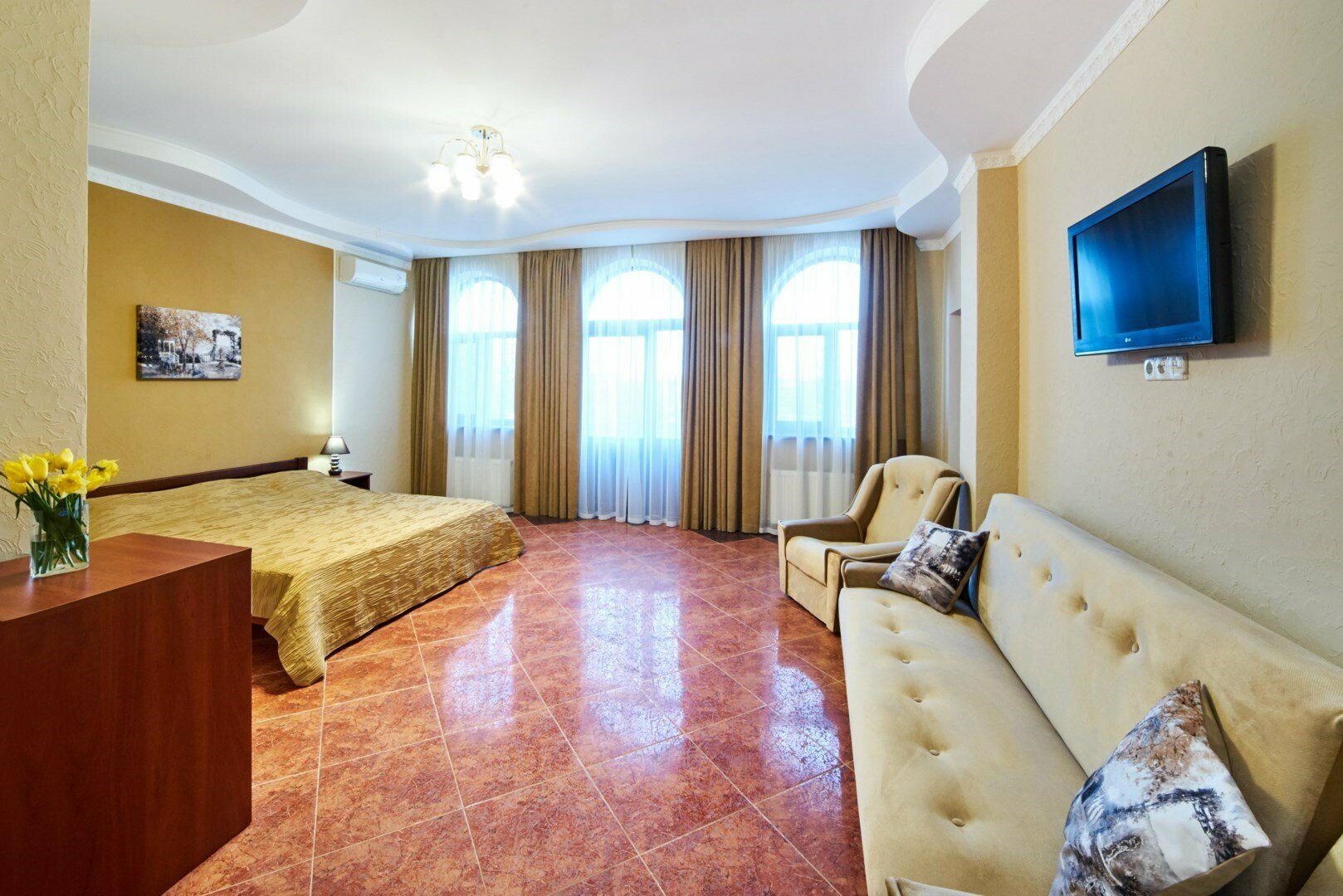 Семейный люкс с балконом