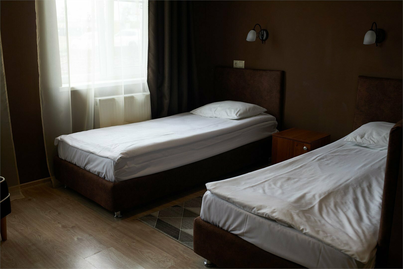 Двухместный номер с 2 отдельными кроватями и душем