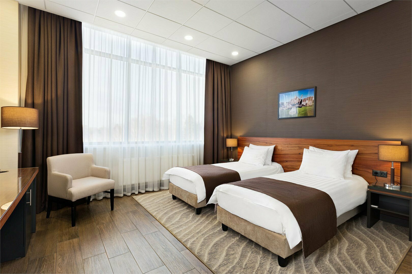 Двухместный номер с 1 кроватью или 2 отдельными кроватями