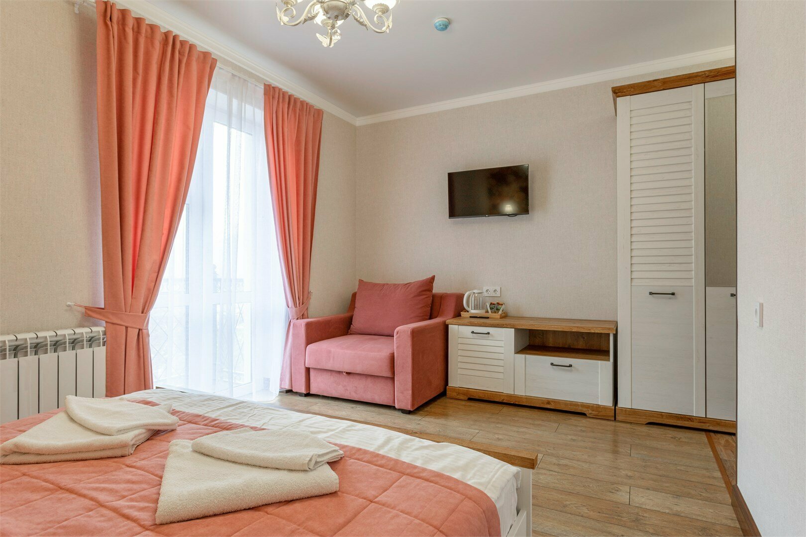 Двухместный номер "Комфорт" с балконом