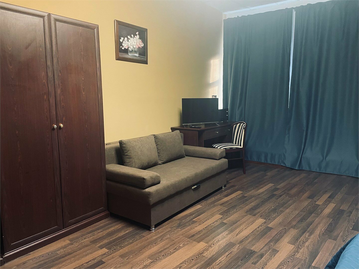 Cемейный номер с собственной ванной комнатой