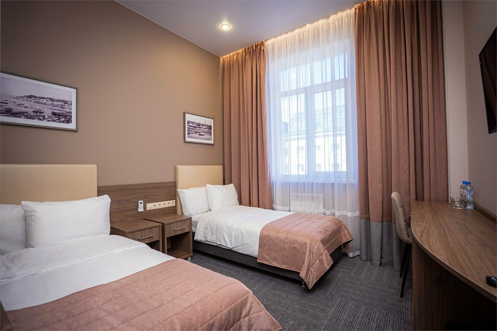 Стандарт (2 односпальные кровати) вид на улицу