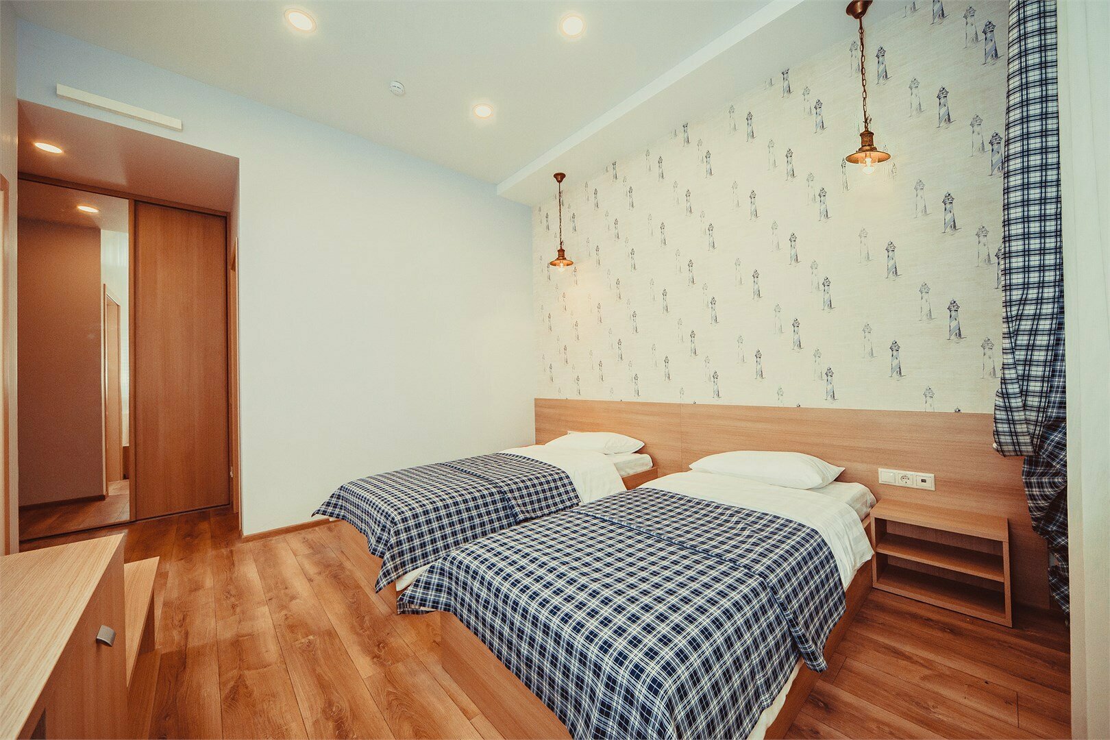 Двухместный номер с двумя раздельными кроватями