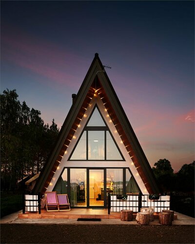 Дом A-Frame в Бухта Беринга