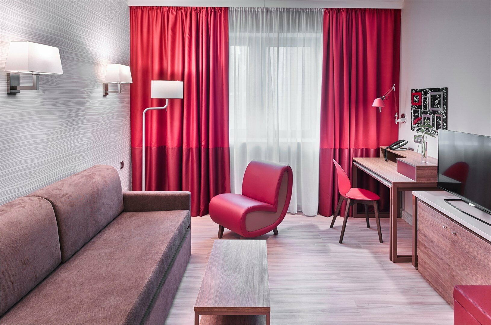 Апартаменты, 2 спальни для маломобильных - с двуспальной кроватью