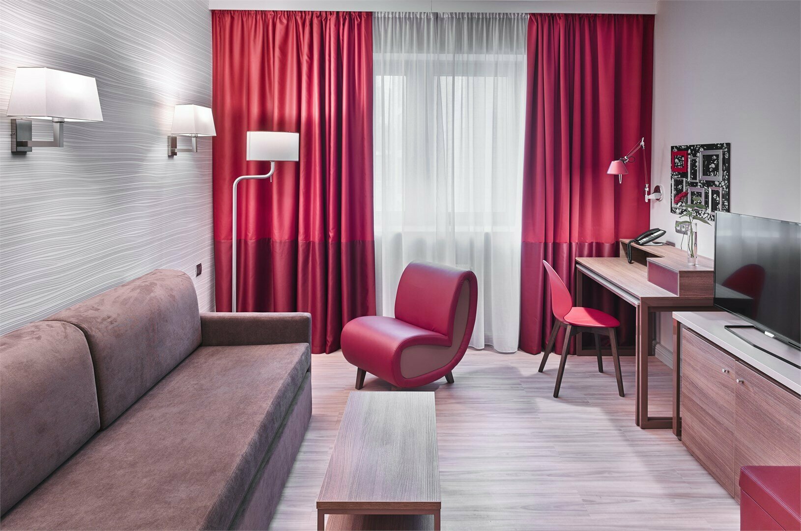 Апартаменты, одна спальня - с двуспальной кроватью