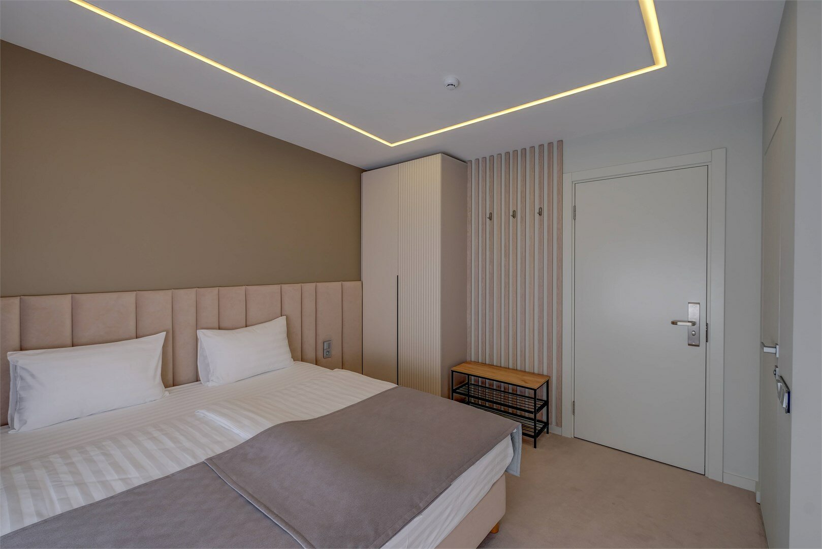 Улучшенный двухместный номер с 1 кроватью или 2 отдельными кроватями, вид на город