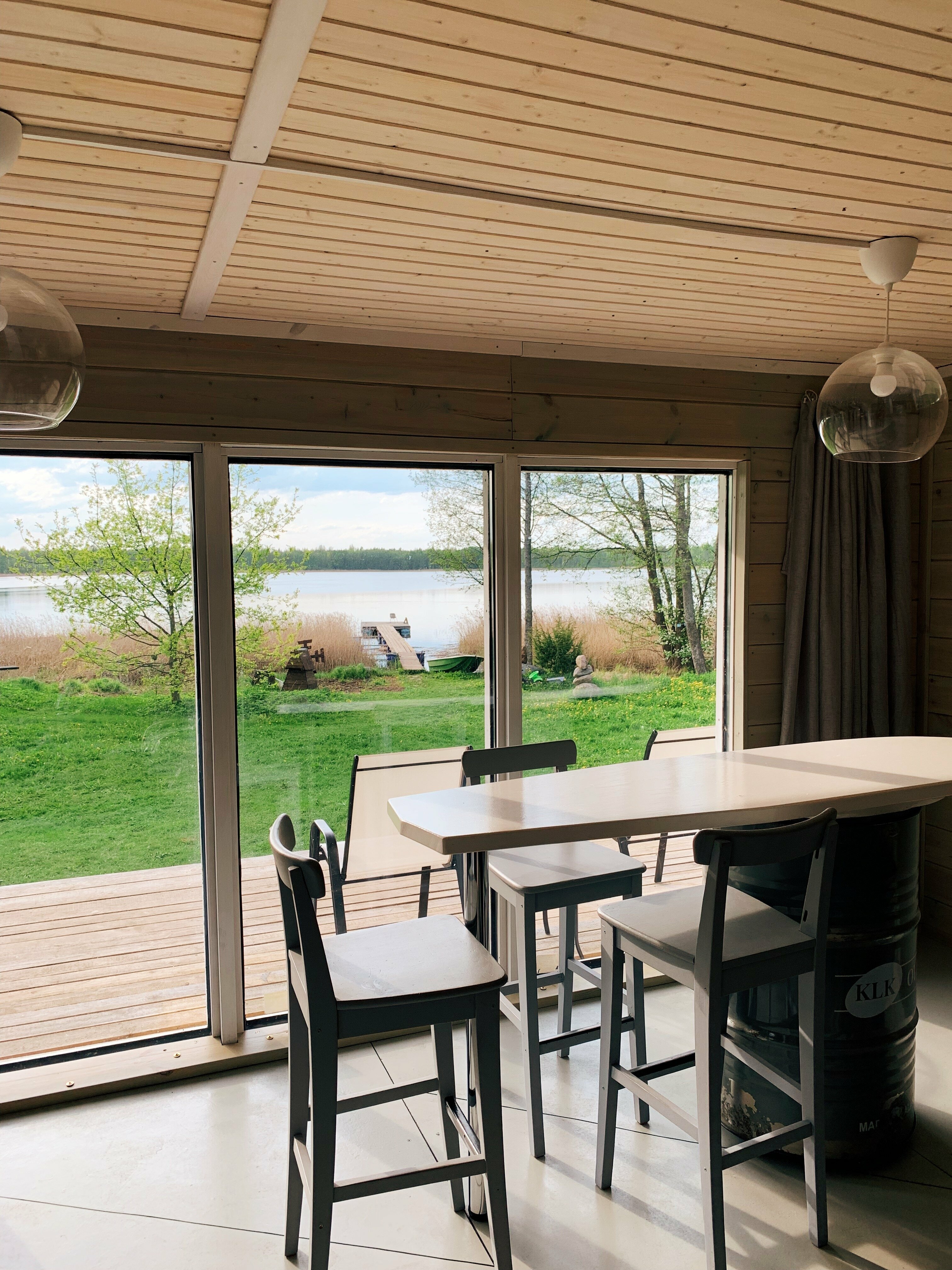 Дом с видом на озеро