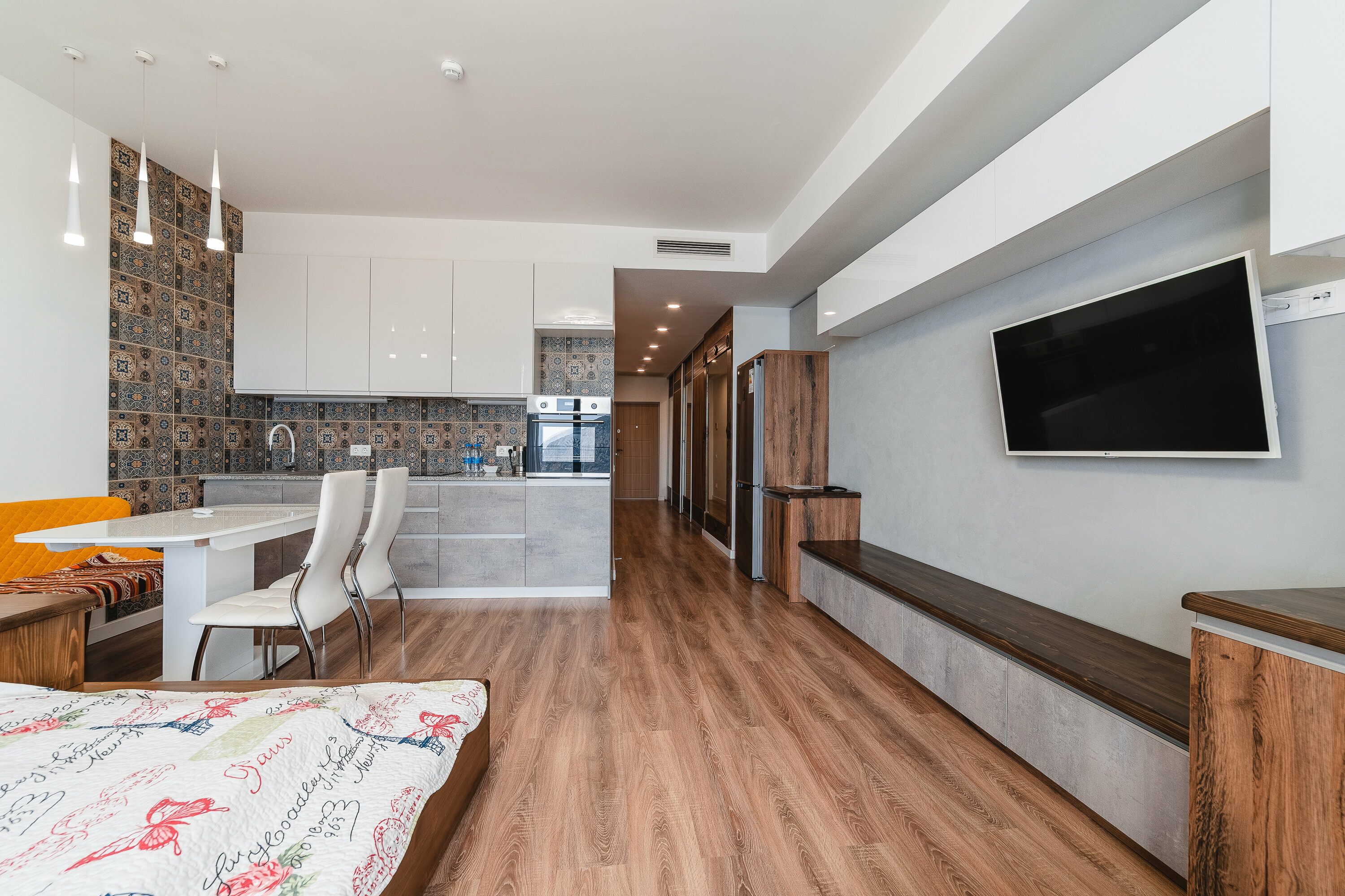 Апартаменты с 1 спальней